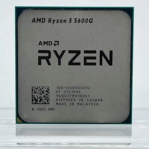 AMD Ryzen 5 5600G 3.90GHz 6 Core 12 Thread AM4 100-100000252 - Afbeelding 1 van 6