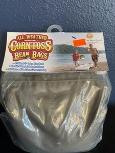 All Weather-Corntoss/Cornhole Bean Bags/Gray -Regulation Size -Cornhole Players - Picture 1 of 5