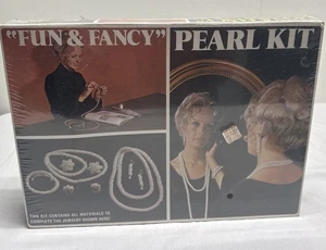 New Vtg Fun & Fancy Pearl Kit to make your own Jewelry 1971 Cunningham Art Prod - Picture 1 of 7