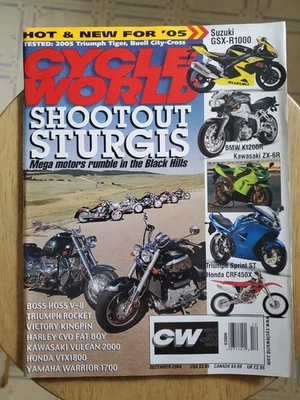 Cycle World - December Issue 2004 Shootout Sturgis  - Image 1 of 3