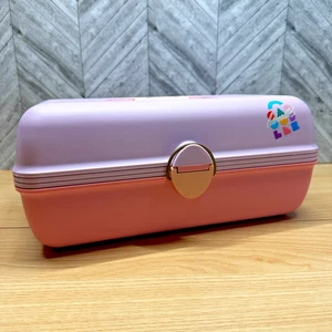 Estuche Caboodles Vintage Solo Púrpura Rosa SIN NIVELES NI ESPEJO Modelo 2602 - Imagen 1 de 11