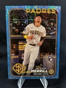 2024 Topps Update Series - Jackson Merrill #US169 Blue Holo Foilboard /999 - Bild 1 von 2