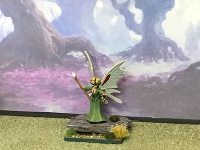 Warhammer Fantasy Battles: Wood Elf Mage Queen Foto 1 de 4