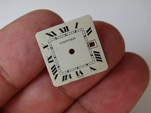 Cartier Santos Automatic 2960, 2961   Cream Dial Original 18.6mm - Picture 1 of 4