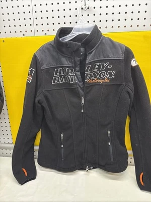 Chaqueta polar con cremallera Harley Davidson para mujer talla M mediana  Foto 1 de 3