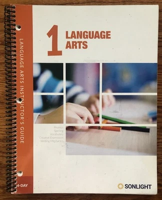 Sonlight Language Arts 1 Fourth Edition 4 Day Instructors Guide - Image 1 of 4
