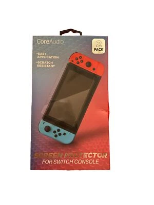 CoreAudio Screen Protector for Nintendo Switch Console, Pack of 2 NEW - Image 1 of 2