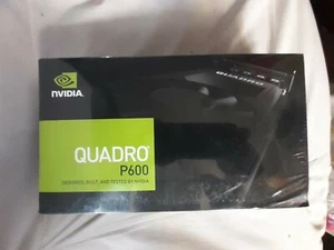 NEW NVIDIA Quadro P600 PCI-E 2GB Quad Mini Displayport Video Card - Picture 1 of 3