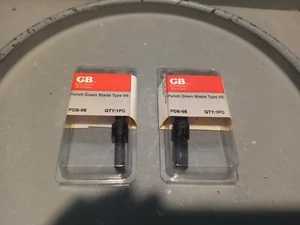 Lot of 2 Gardner Bender Punch Down Blade, Type 66, PDB-66 - Picture 1 of 6