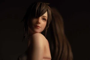 Resin Figure Kit 1/8 Good Night Girl Unpainted Garage Resin Kit - Picture 1 of 5