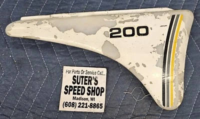 Yamaha Xt200 1983 cubierta lateral Foto 1 de 2