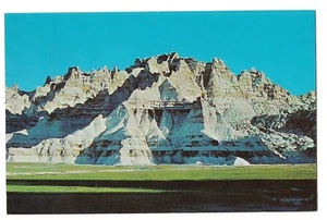 Enchantment BAD LANDS NATIONAL Monument At WINTER South Dakota Postcard SD  - Picture 1 of 2