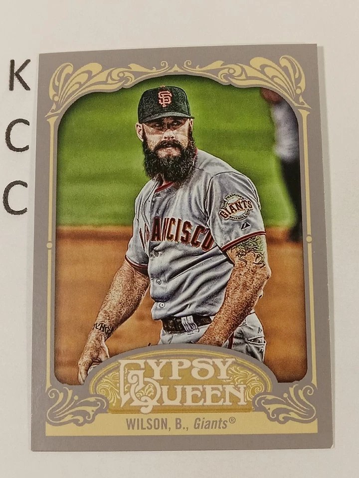 2012 Topps Gypsy Queen #26 Brian Wilson San Francisco Giants - Image 1 of 2
