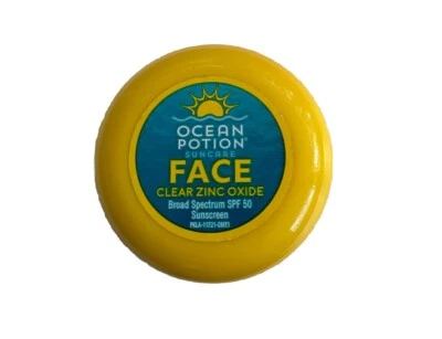 Ocean Potion Face SPF 50 Clear Zinc Oxide Sunscreen  1oz EXPIRED - Image 1 of 4