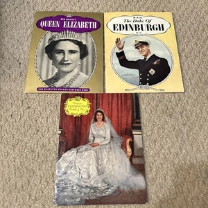 Her Majesty Queen Elizabeth Golden Birthday, Duke Edinburgh & Wedding Day Books - Picture 1 of 4