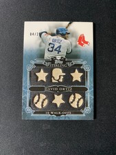 2010 Topps Sterling David Ortiz Bat Relic Game Used /25