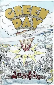 Póster de tela de tapiz Green Day Dookie bandera pancarta de pared 30 x 40 - Imagen 1 de 1