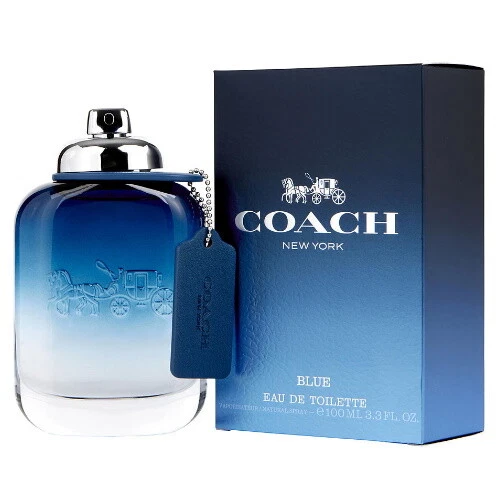 Coach Blue by Coach 3.3 / 3.4 oz EDT Cologne for Men Brand New In Box - Image 1 of 1