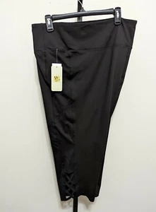 Halcyon Women's Plus Black Crop Capri Pants Leggings Stretch Size 3X $64 - Picture 1 of 9