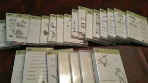 Stampin' Up Rubber stamps "You Choose" Most New - Picture 1 of 32