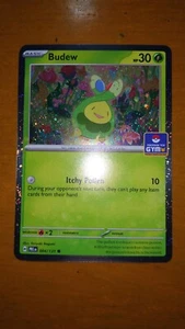 Pokemon TCG 1x Budew Sello Gimnasio Asia Exclusivo PRE 004/131 Holo Inglés - Imagen 1 de 1