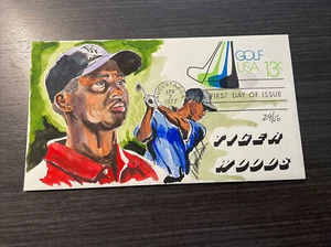 Wild Horse Hand Painted Tiger Woods Golf 1977 - Picture 1 of 2