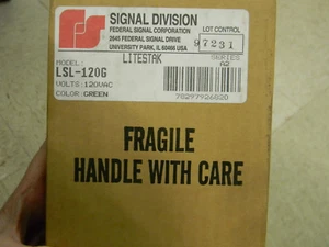 Neu Federal Signal Litestak LSL-120G 120VAC grün Serie A2 B5 - Bild 1 von 1