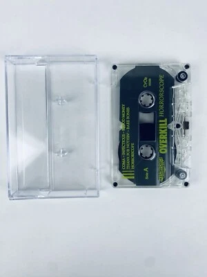 Overkill Horrorscope Cassette Rare PROMO, Green, 1991, Megaforce, TESTED - Image 1 of 3