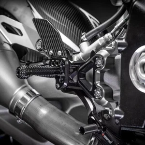 Reposapiés ajustables para BMW M1000RR S1000RR reposapiés clavijas engranaje de freno 2019-2024 - Imagen 1 de 16