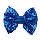 Lanmerry Hair Bows for Girls 4th of July Alligator Clips Hair Sequins 0-Blue