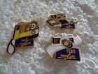 Job lot of 3 Cameras from the 1980,s shaped metal lapel pins