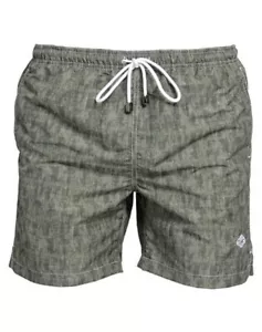 Neu Herren LUIGI BORRELLI NEAPOL Logo Polyester Badeshorts Größe M Made in Italy - Bild 1 von 1