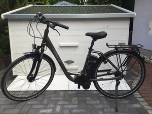 Pedelec (E-Bike) Kalkhoff Damen Agutta Impulse 2.0 Diamondblack matt bis 25 kmh - Bild 1 von 10