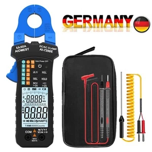 Digital Zangenmultimeter TRMS Auto range StromZangenmessgerät AC DC Volt Amp NCV - Bild 1 von 6
