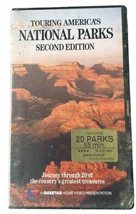 Touring Americas National Parks VHS Second Edition Video Tape New Sealed 1989 - Picture 1 of 3