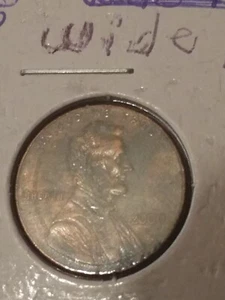 2000 Wide AM Lincoln Memorial Cent Almost Uncirculated AU Coin #2890 - Picture 1 of 3