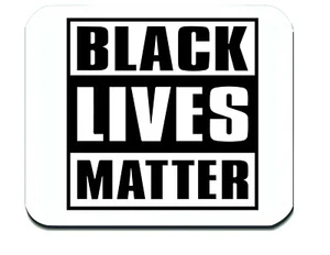 Mouse Pad Soft Gaming Laptop Computer PC Optical Mouse Pad Black Lives Matter - Picture 1 of 1