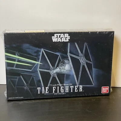 Star Wars TIE Fighter 1/72 Scale Plastic Model Kit Bandai Spirits New Sealed - Image 1 of 3