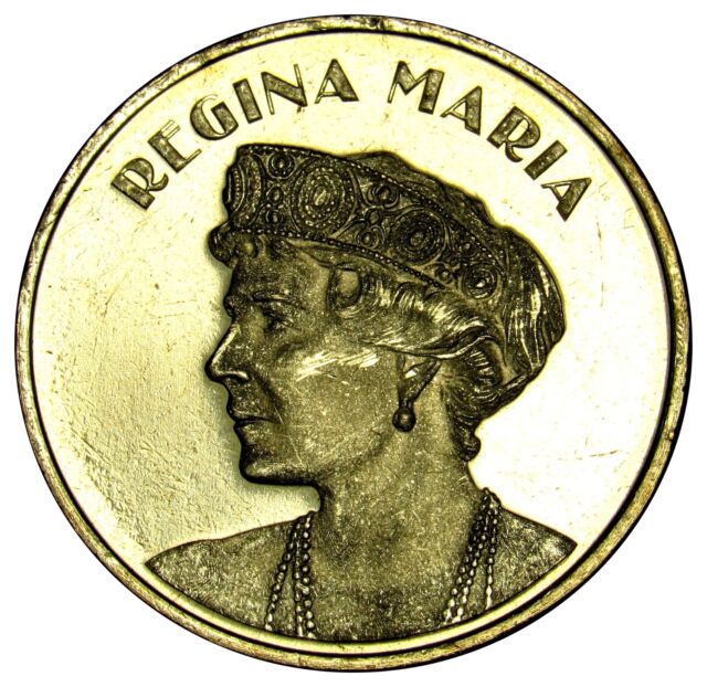 Romanian Coin 50 Bani | Queen Maria | King Ferdinand I | Romania | 2019