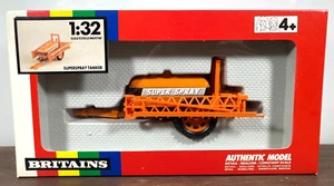 Britains SUPER-SPRAY TANKER Farm Implement #9537 Superspray Tractor Trailer 1:32 - Picture 1 of 9