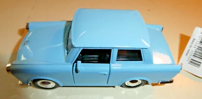 Modellino Di Auto Trabant DDR 1989 SS 4725 Azzurro Chiaro Nuovo Con Etichetta - Immagine 1 di 4