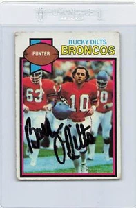 1979 Topps #117 Bucky Dilts Broncos Signed Auto *K8073 - Picture 1 of 2