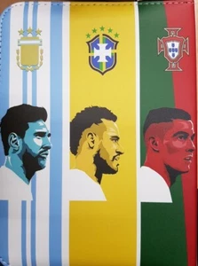 YCWIN Fußball-Sammelkartenalbum für 400 Karten, 4 Taschen