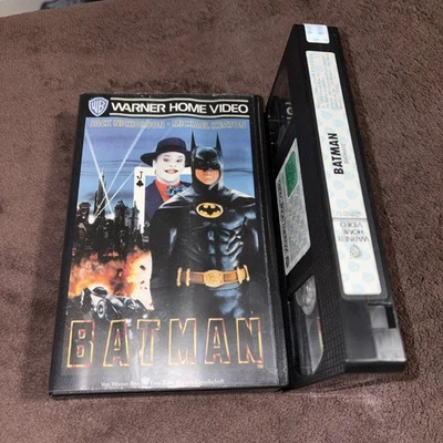 Batman Warner VHS Michael Keaton - Bild 1 von 2