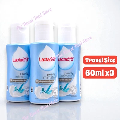 Lactacyd Jabón Femenino Íntimo Perlado con Ingredientes Naturales Tamaño de Viaje 60ml x3 Foto 1 de 4