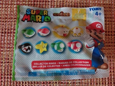 NINTENDO SUPER MARIO COLLECTORS RINGS BLIND BAG NEW, SEALED - Image 1 of 2