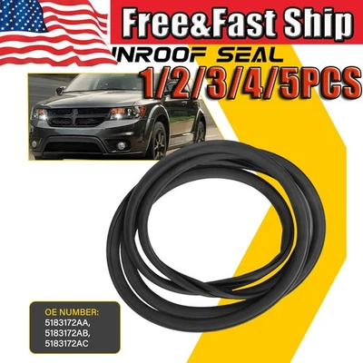 Para Dodge Journey Jeep Patriot 07-18 techo corredizo 05183172AC techo corredizo sello de vidrio 1-5x Foto 1 de 4