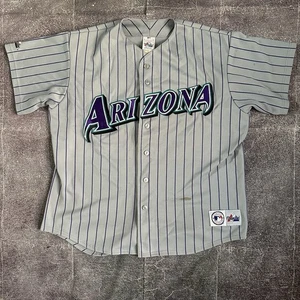 Jersey Para Hombre Vintage Años 90 Majestic EE. UU. Arizona Diamondbacks Gris Púrpura Talla XL - Imagen 1 de 5