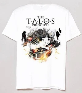 The Talos Principle Cat Shirt (Adult Large) Official Videogame Merch - NEW - Picture 1 of 4