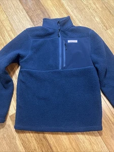 Vineyard Vines Martha's Vineyard 1/4 Zip Fleece Sweater Men's Size XS Blue - Picture 1 of 6
